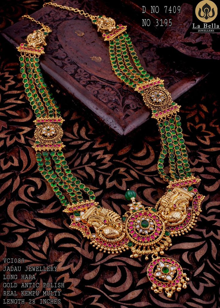 Kamakshi Super Kemp Necklace Set